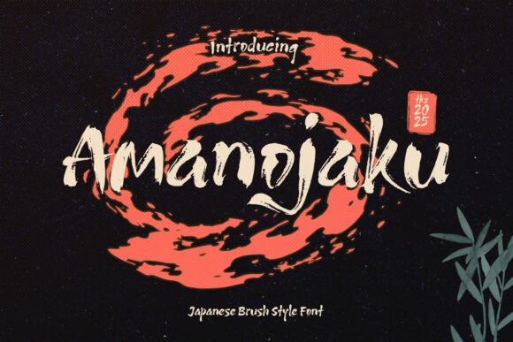 Amanojaku: The Bold, Hand-Drawn Font for Fearless Design