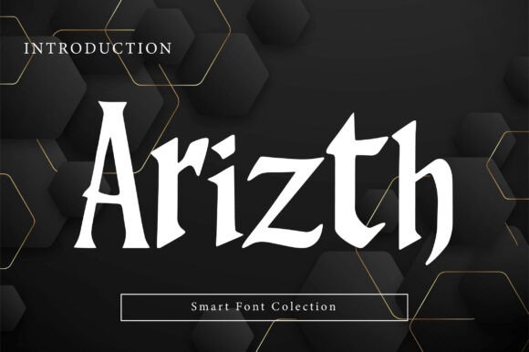 Arizth: Commanding Display Typeface