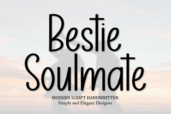 Bestie Soulmate: The Playful Display Font for Creative Projects