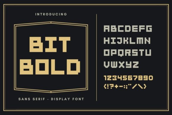 BitBold: A Pixel-Perfect Font for Modern Digital Projects