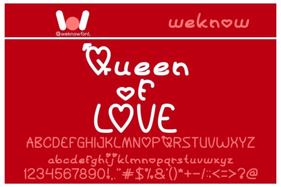 Discover Queen of Love: The Clean Script Font for Your Creative Vision