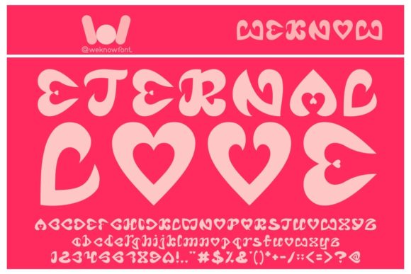 Eternal Love: A Timeless Typeface for Modern Design