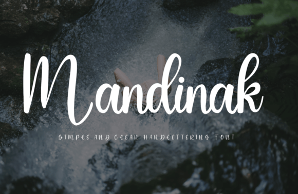 Mandinak: A Freehand Script for Creative Design