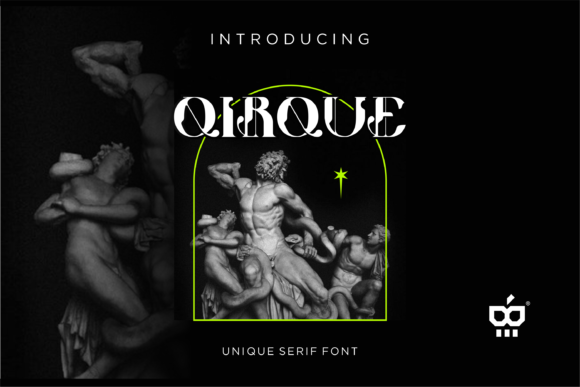 Qirque: A Stylish Serif Font for Modern Designers