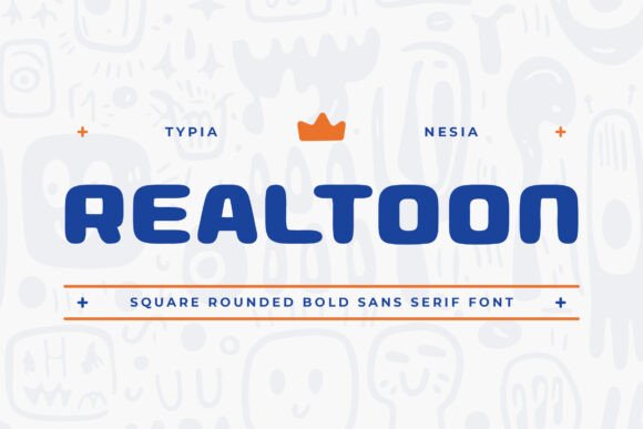Realtoon: The Bold Sans Serif Font for Playful Projects