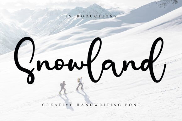 Snowland: The Bold Typeface for Dynamic Designs