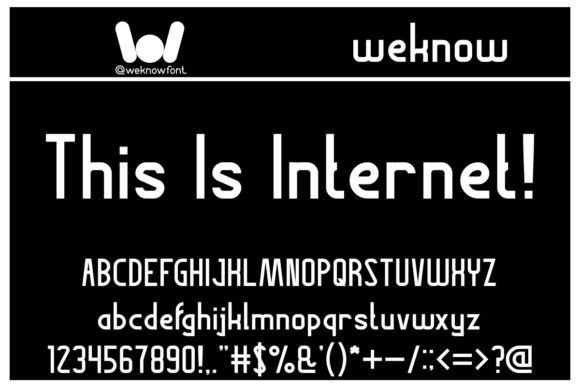 This is Internet: A Modern Sans Serif for Bold Design