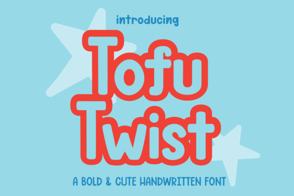 Tofu Twist: A Handwritten Font Full of Charm