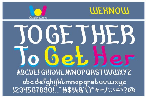 Together: A Modern Slab Serif for Bold Branding